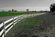 Amish Fence in Lancaster County