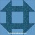 Churn Dash quilt block