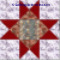 Lone Star quilt block