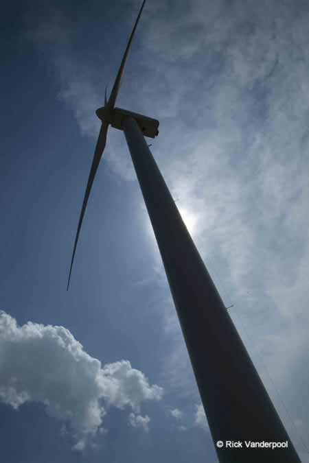 modern wind turbine