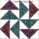 Dutchmans Puzzle quilt block